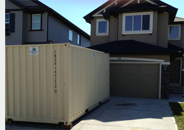 Storage container rental in Calgary
